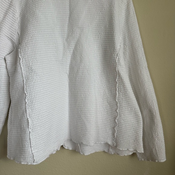 Focus Cotton Waffle Knit Jacket - Picture 10 of 12